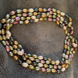 Lovely Multicolor Freshwater Pearl Necklace